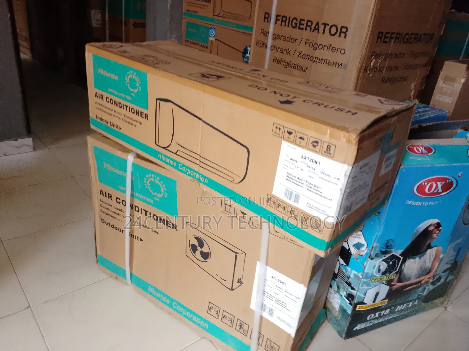 New in Improved Hisense Split 1.5hp Inverter Ac