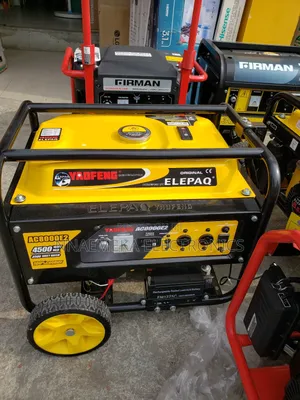 Elepaq Ac Master Ac8000e2 4.5kva Copper Coil Generator