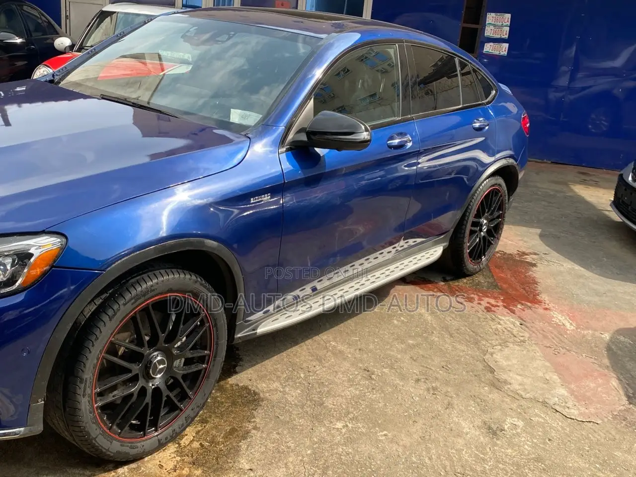 Mercedes-Benz GLC-Class 2017 Blue