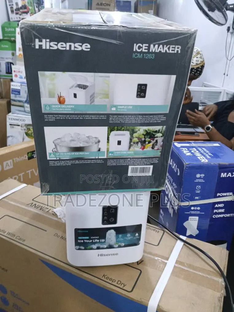 Hisense Icemaker Icm1263 “Fast Cubes, Faster Fun.”