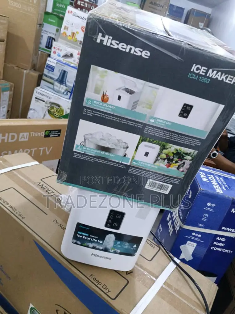 Hisense Ice Maker Instant Ice, Instant Joy.