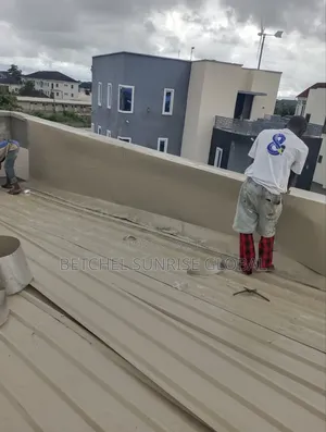 Long Span Aluminum Beige Installation