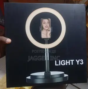 Y3 Led Multipurpose Desk Lamp — Retractable Adjustable Ring Light
