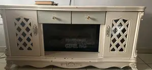 Tv Console With Fireplace