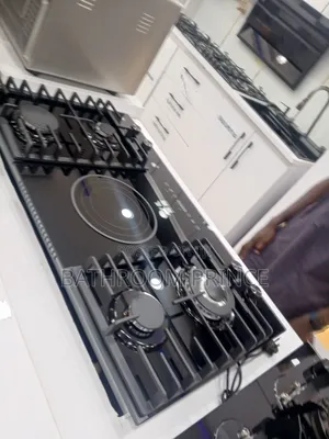 Original 4 Gas Burner 1 Electric Digital Hot Plate