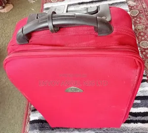 Red Luggage Bag