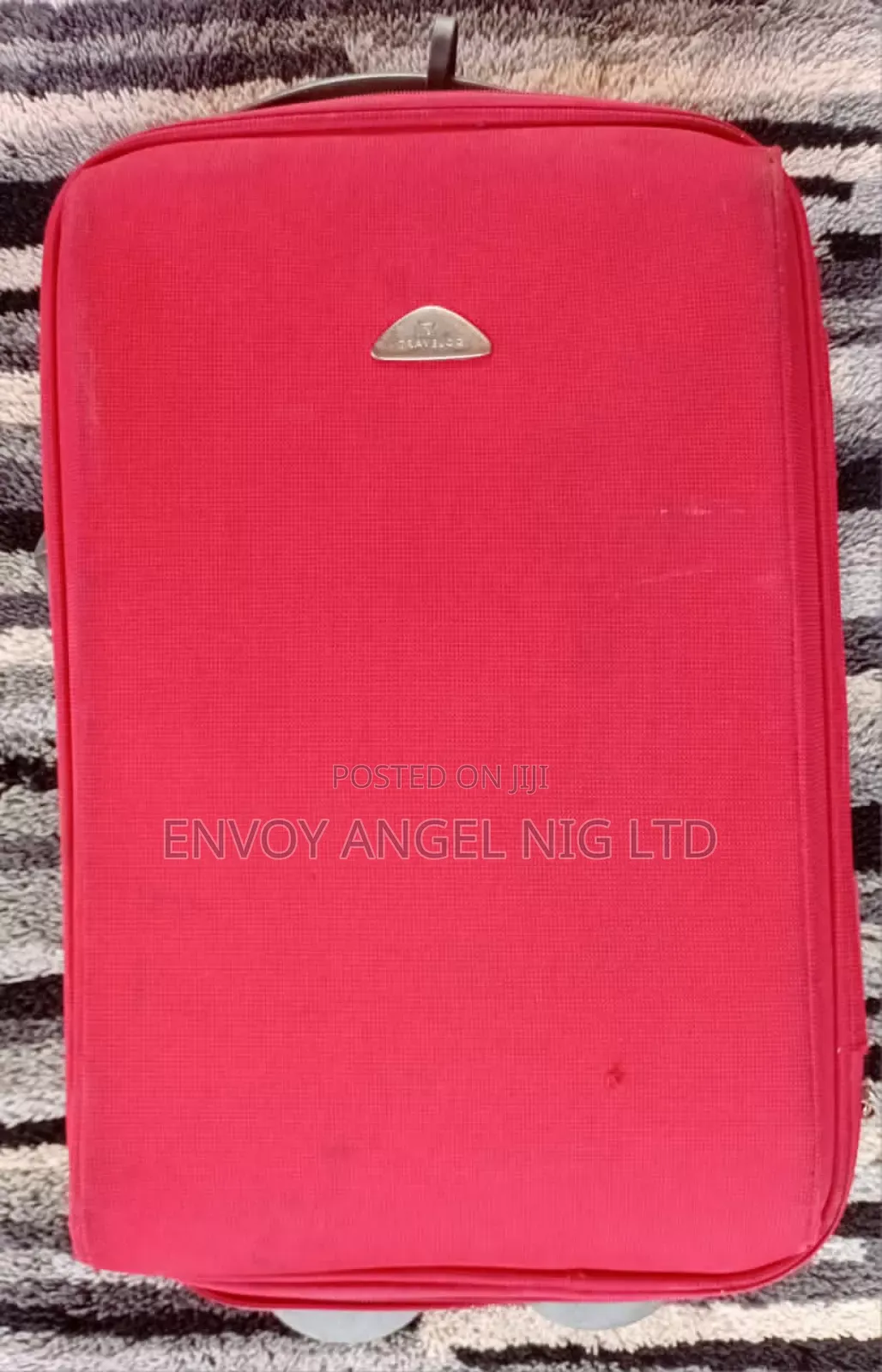 Red Luggage Bag