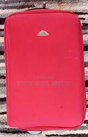 Red Luggage Bag