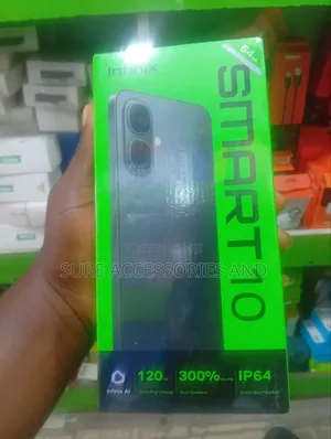 New Infinix Smart 10 64 GB Black