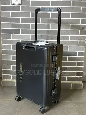 Solid Luxury Aluminum Luggage Traveling Box 24inh Medium Size