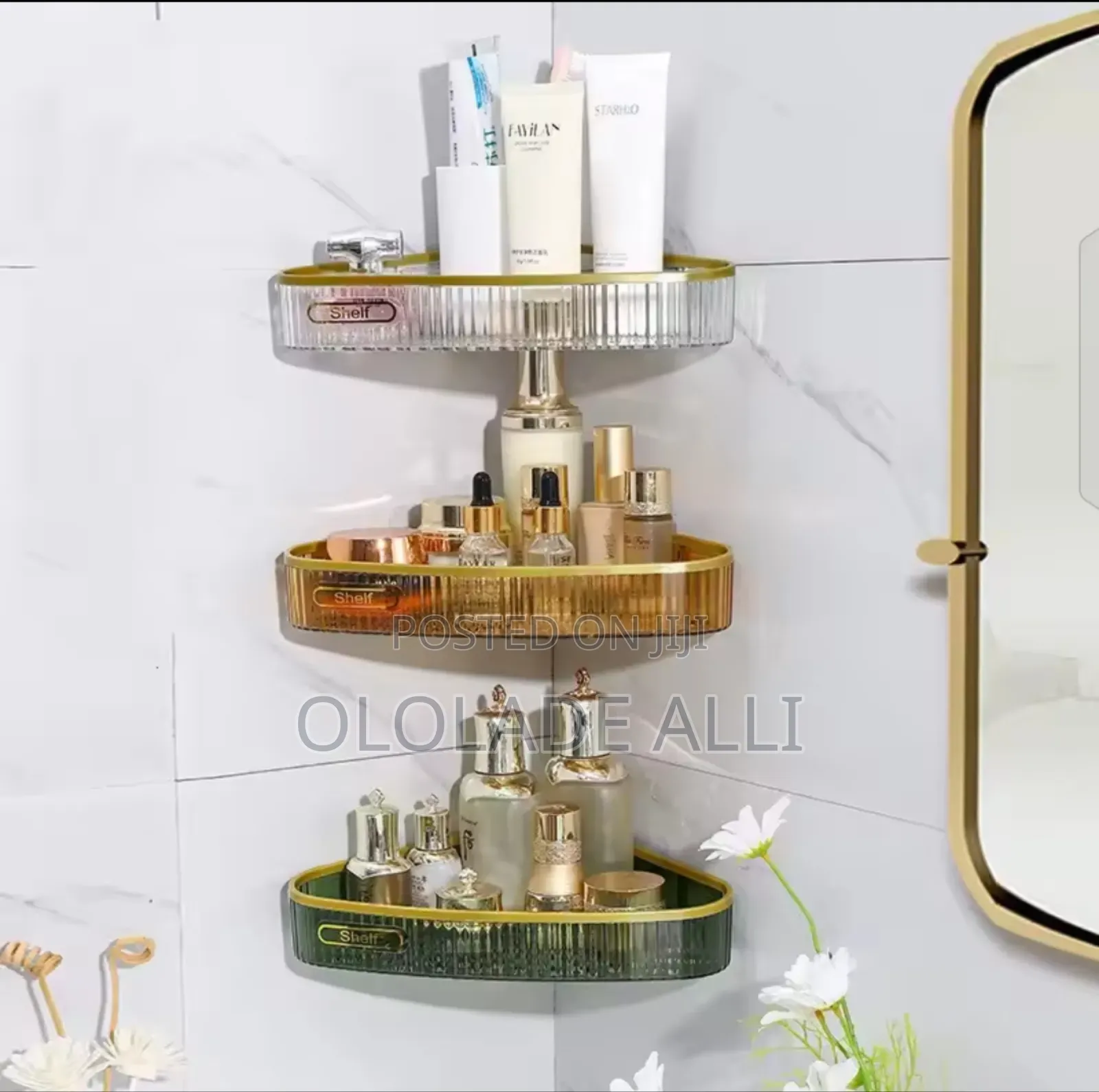 Acrylic Corner Rack