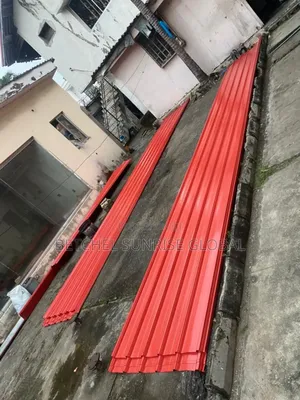 Long Span Aluminum Red Color