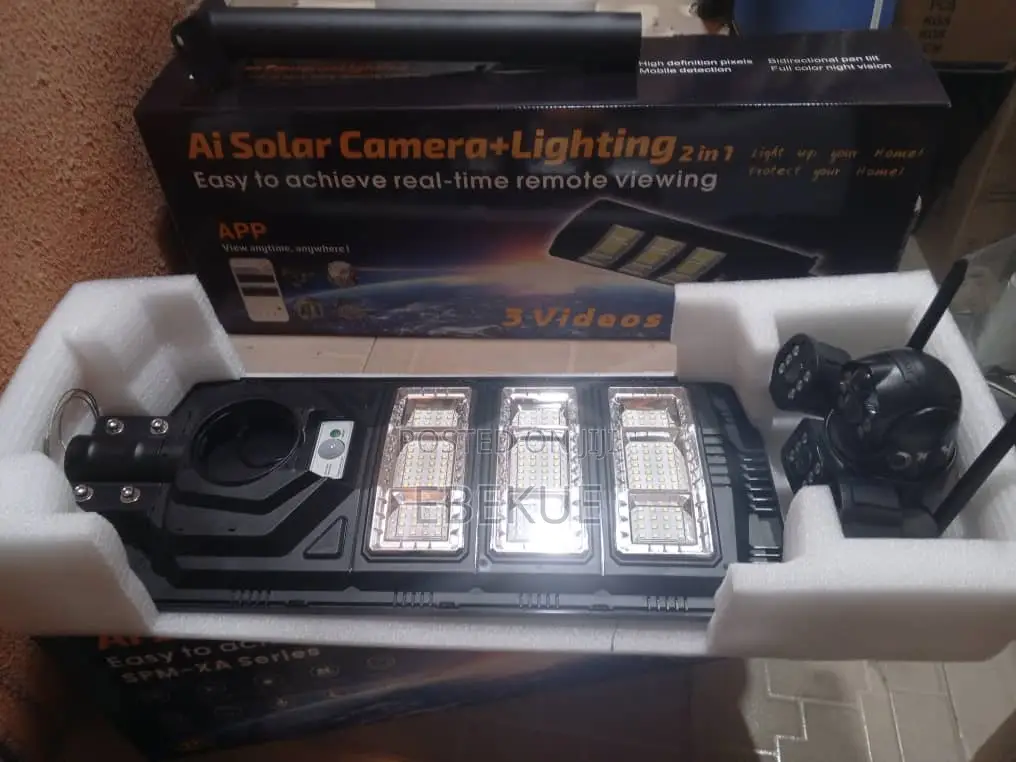 Solar Street Light With Camera