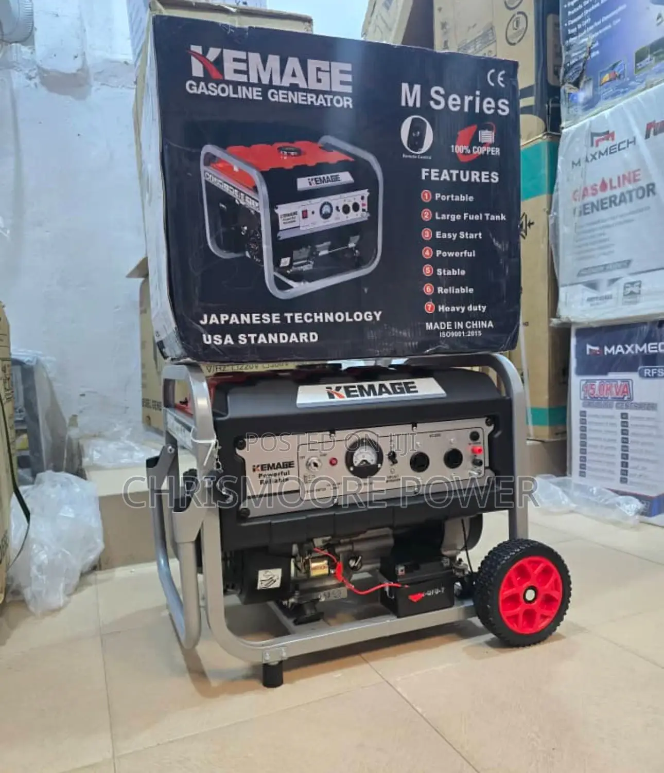 Km4800e2r Kemage 4.5kva With Latest Remote Start Technology Generator