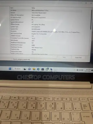 Laptop HP 14S 8GB Intel Celeron HDD 500GB