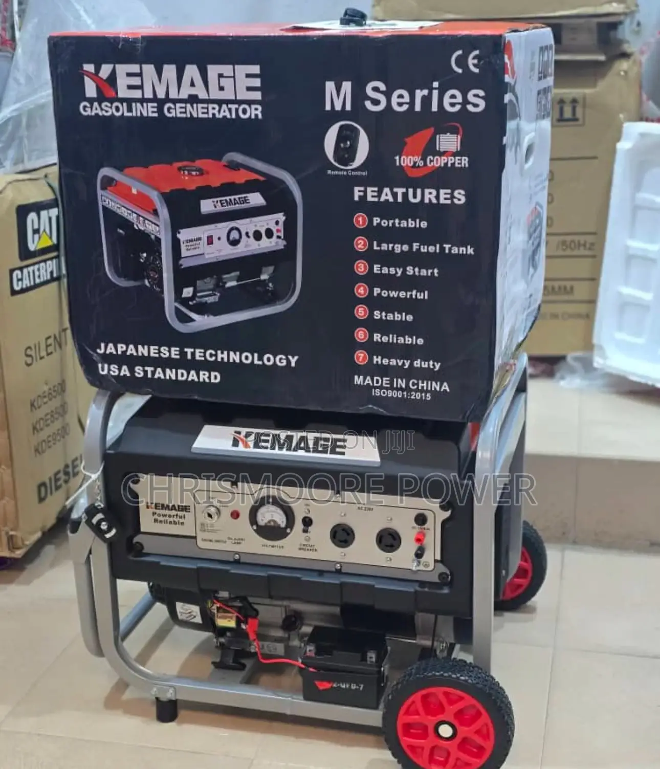 Kemage Generator Copper Wire 4.5kva With Remote Control