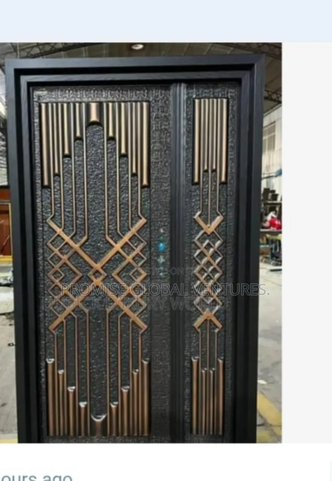 Copper Cast Door