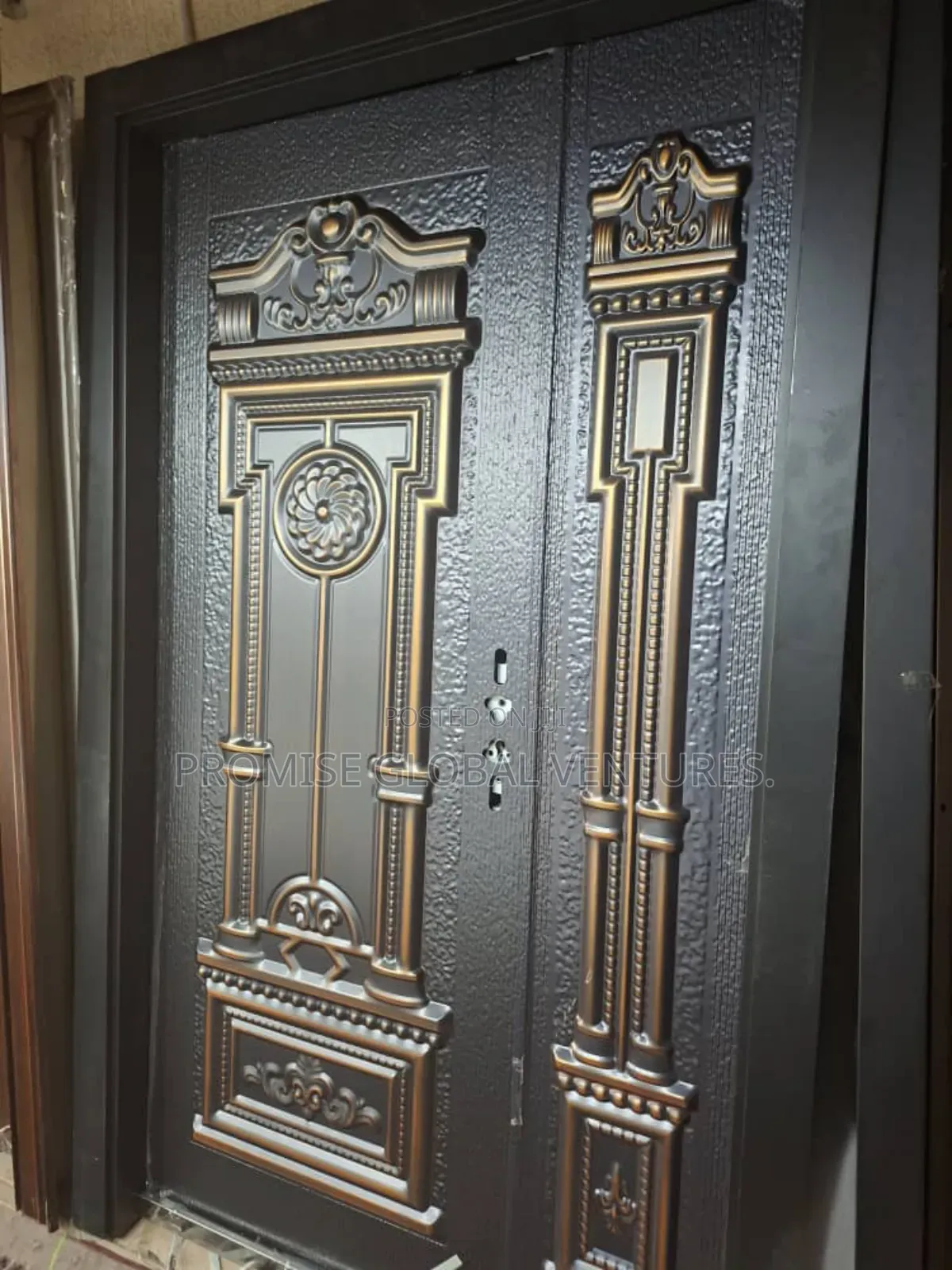 Copper Cast Door