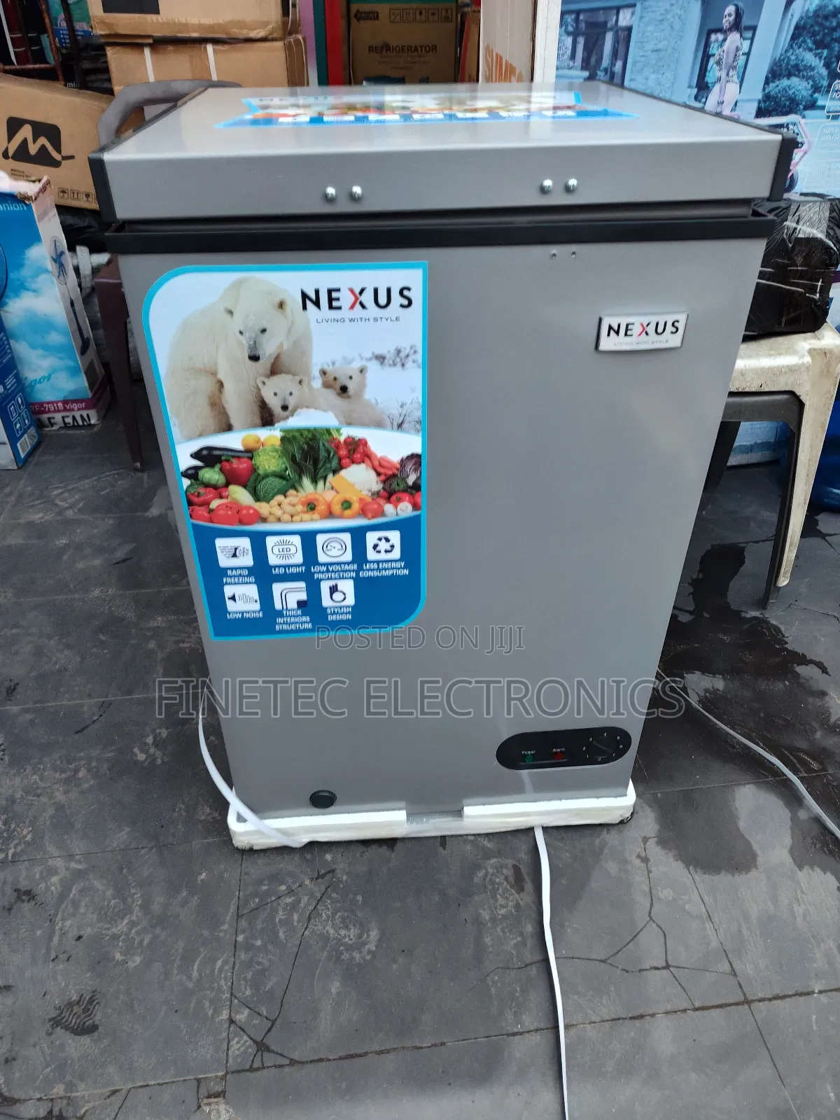 Nexus Chest Freezer, 100l