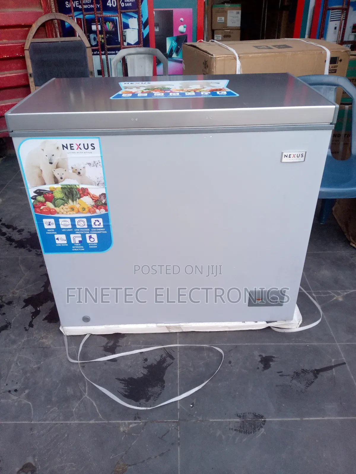 Nexus Chest Freezer, 200l