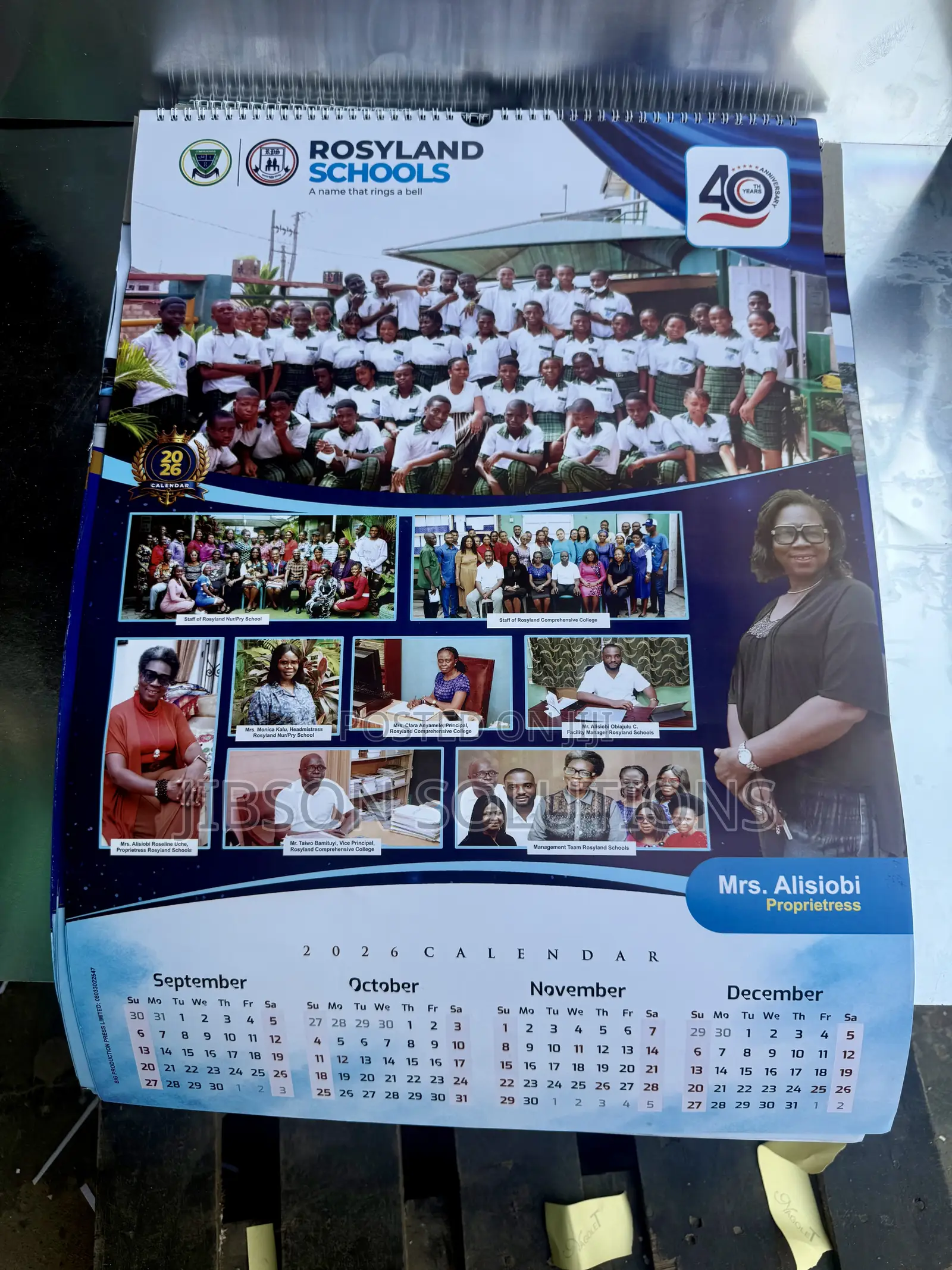 Paper Calendar