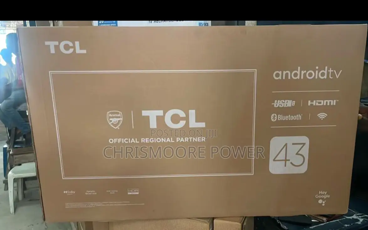 Original TCL 43 Inches Android Smart Television