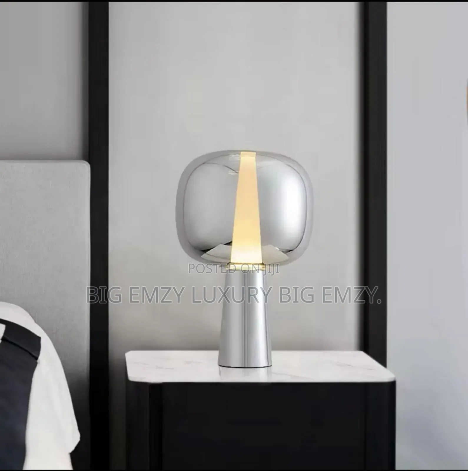 Modern Incandescent Bedroom or Table Lamps