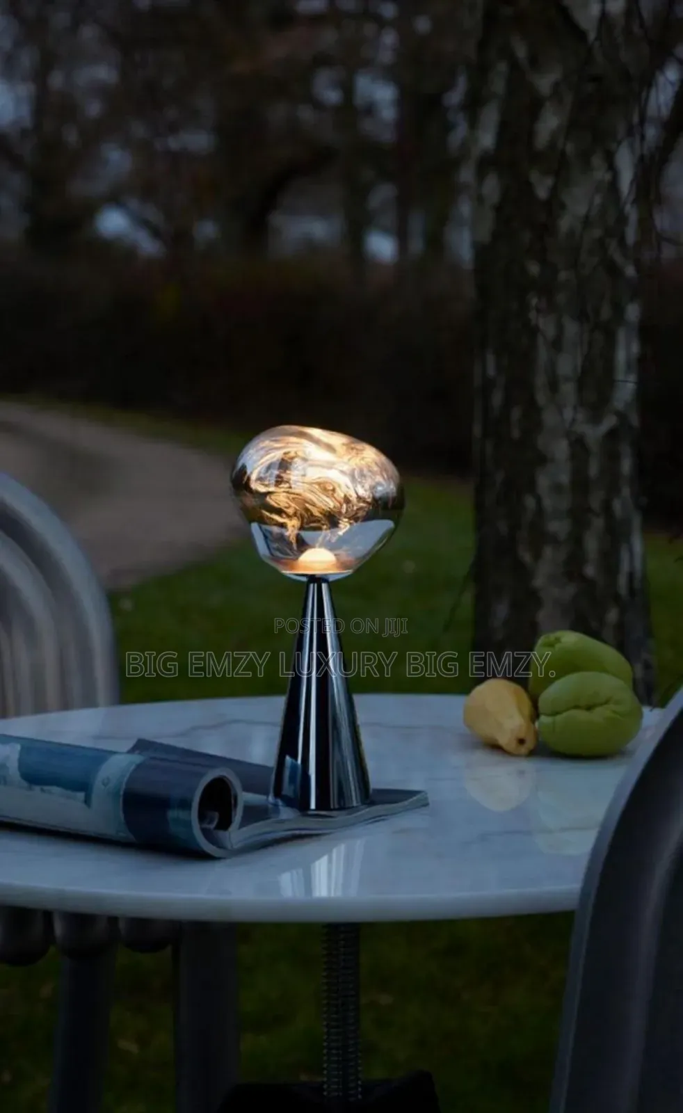 Modern Incandescent Bedroom or Table Lamps