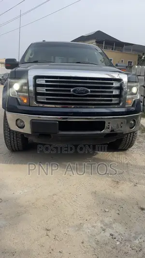 Ford F-150 Lariat 4dr SuperCrew 4WD 5.5 ft. SB (5.0L 8cyl 6A) 2014 Blue
