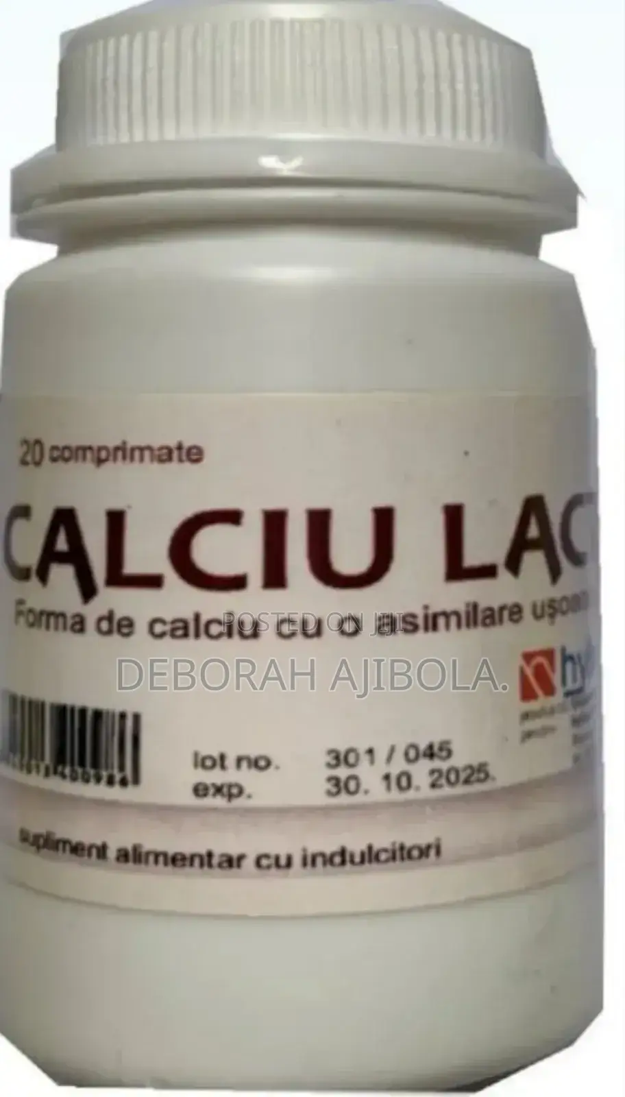 Lactic Calcium Capsule.