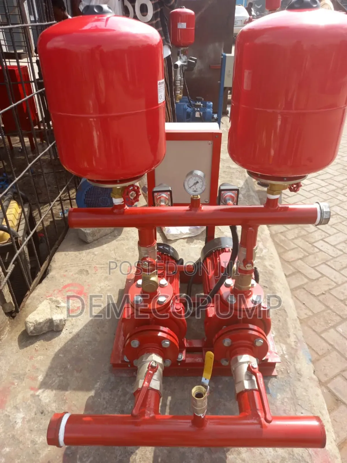 Booster Pump Machine