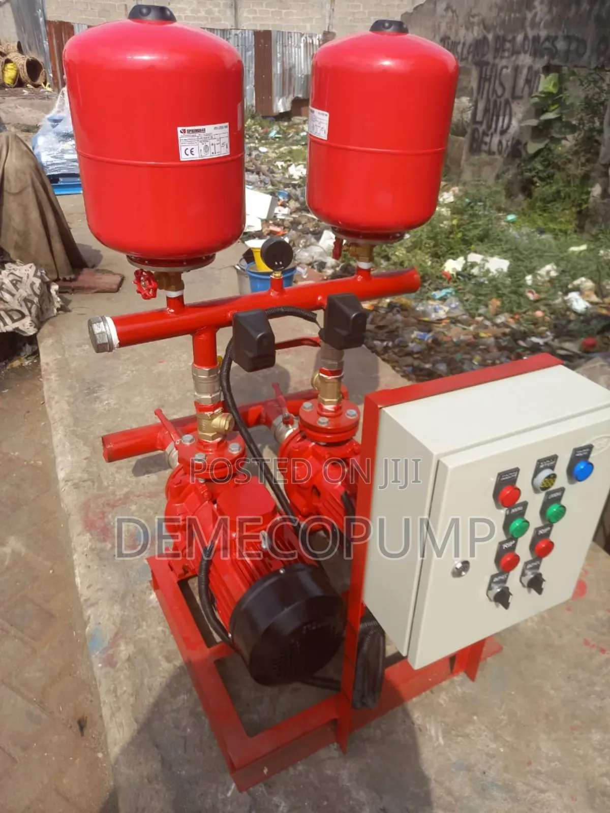 Booster Pump Machine
