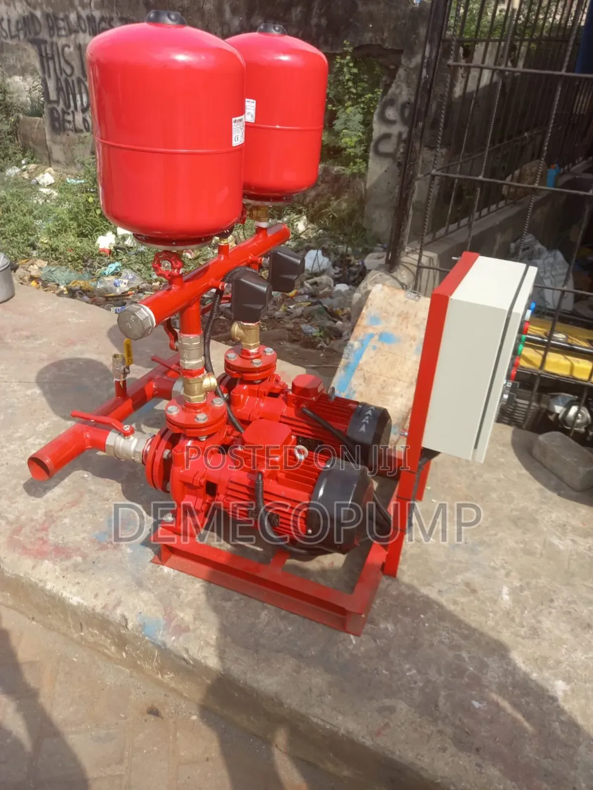 Booster Pump Machine