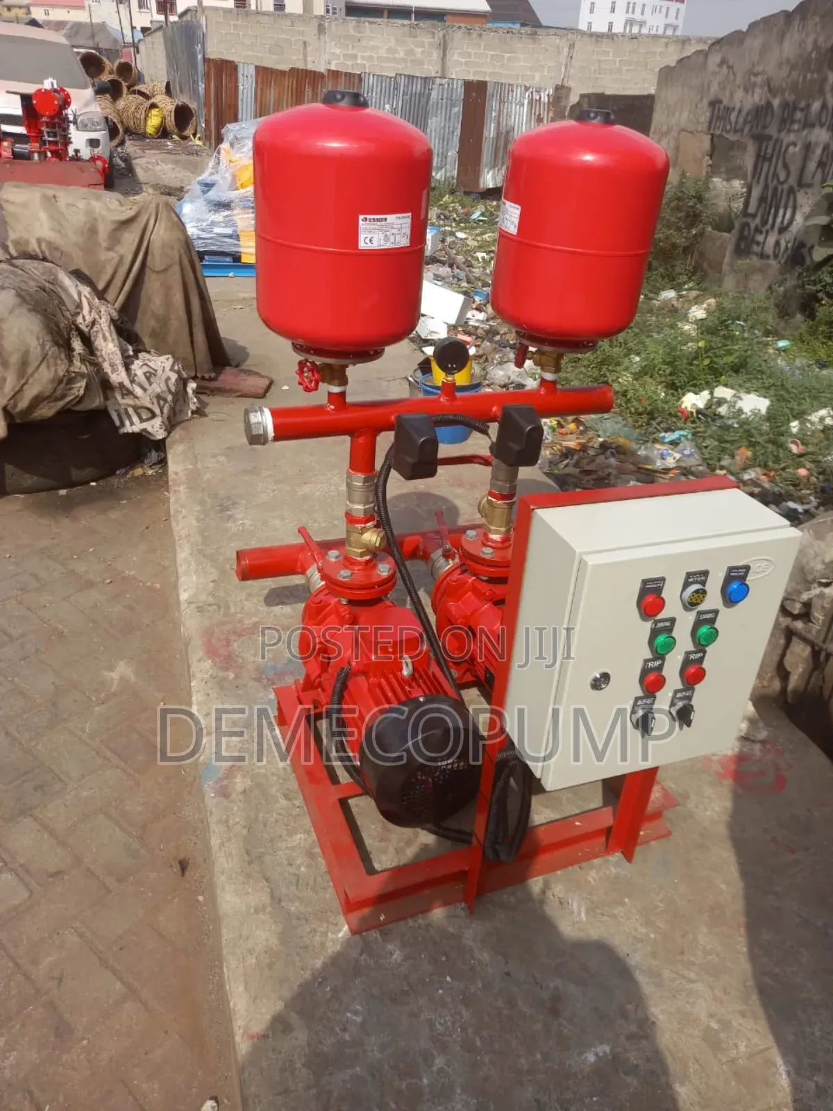 Booster Pump Machine