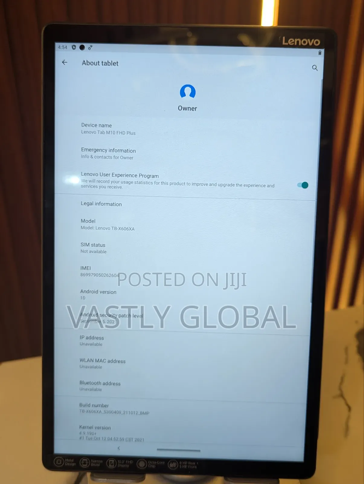 Lenovo M10 Plus 32 GB Silver