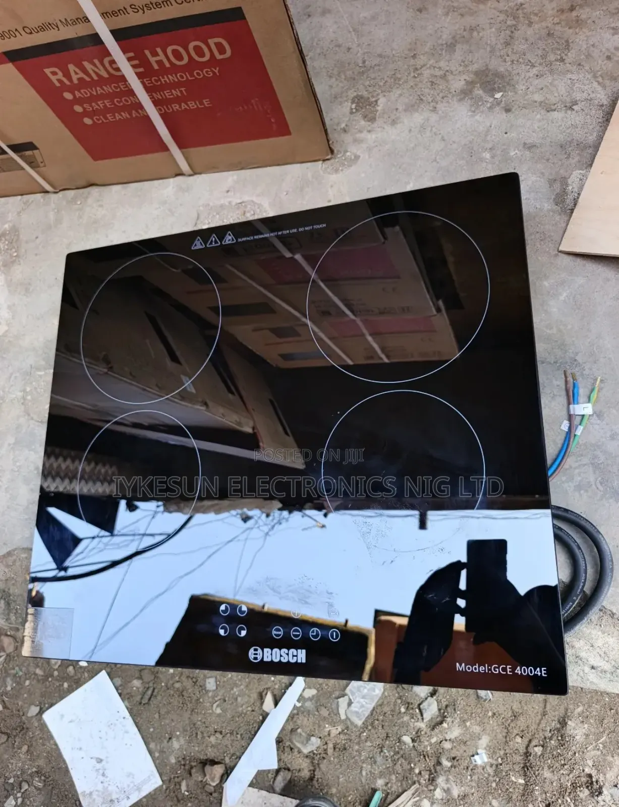 Bosch Built-in 4 Burners Electric Cooker Hob Automatic Control 60cm