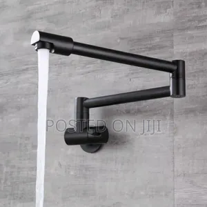 Pot Filler Tap Black