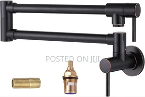 Pot Filler Tap Black