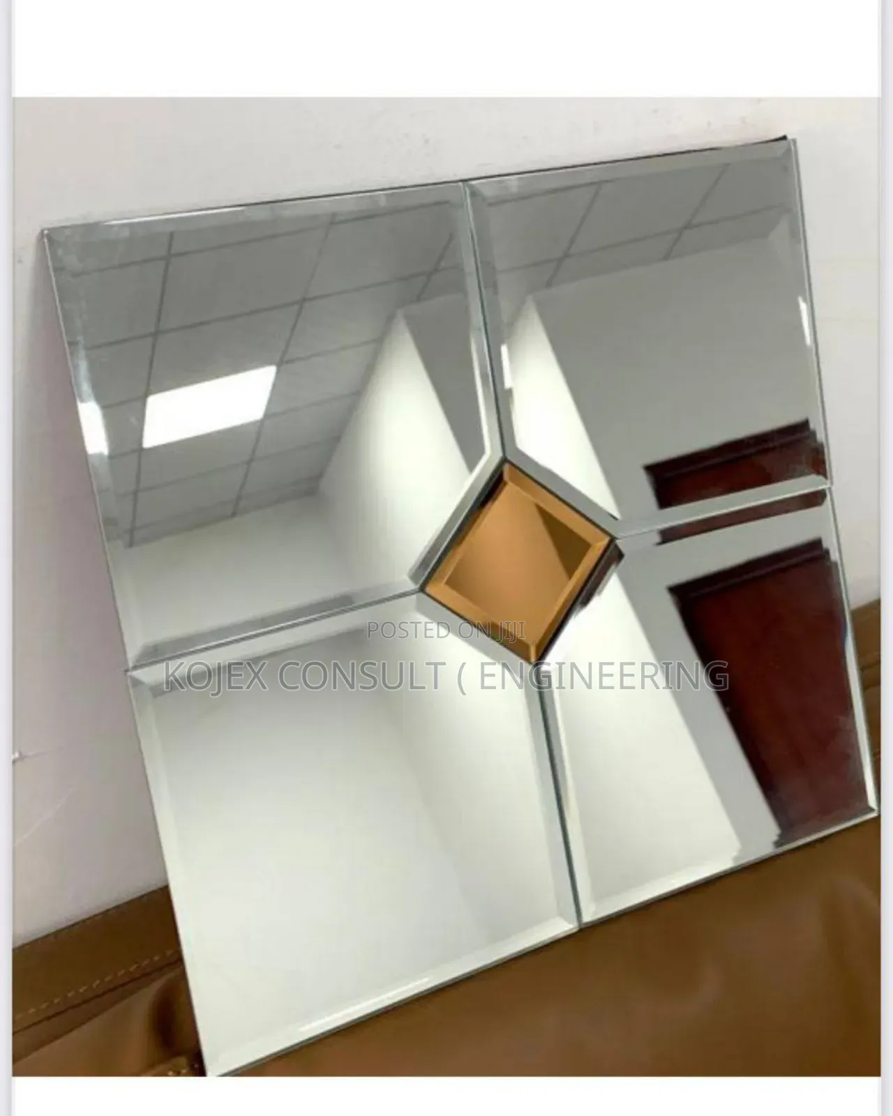 Mosaic Adhesive Wall Mirror Available Now.