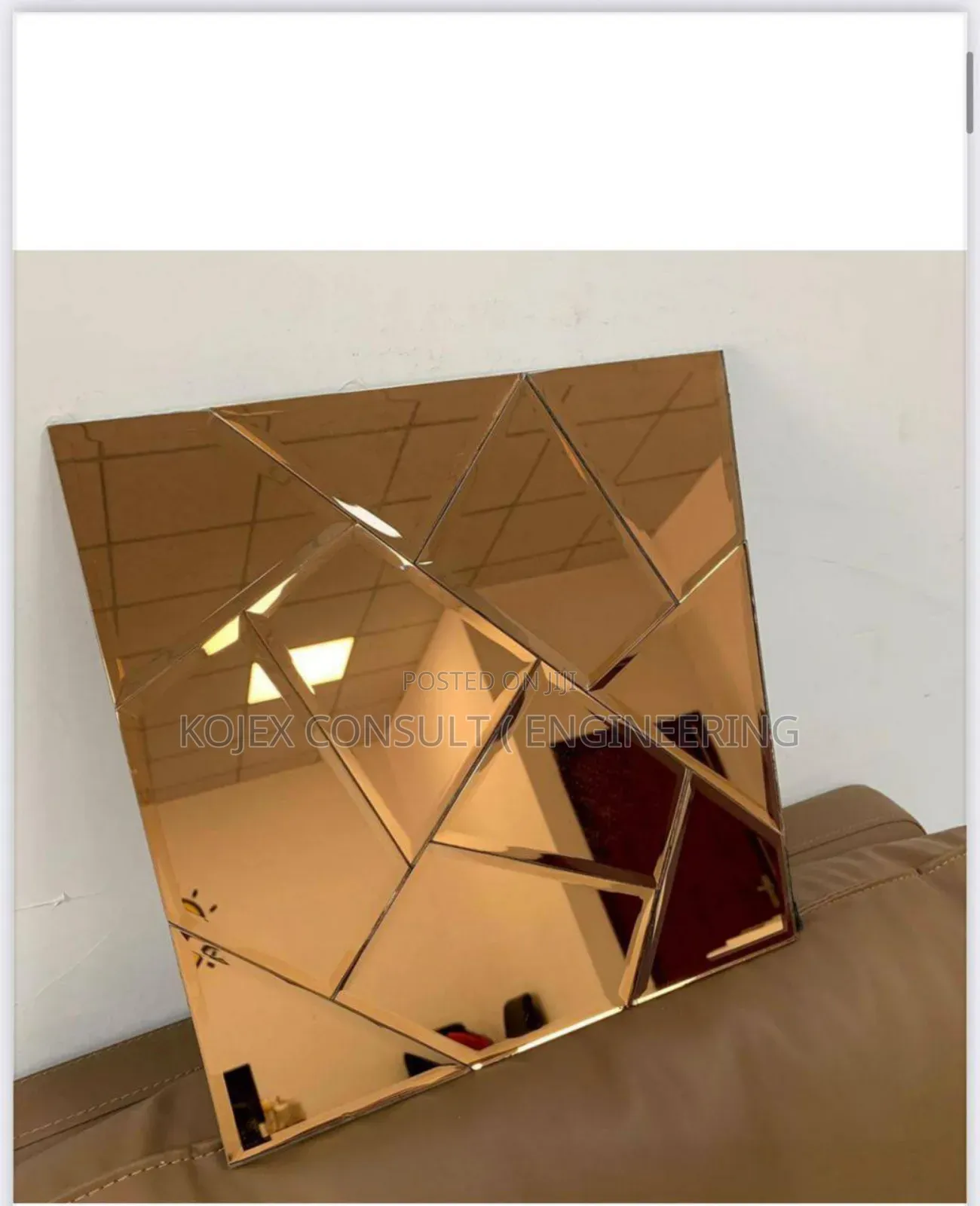 Mosaic Adhesive Wall Mirror Available Now.