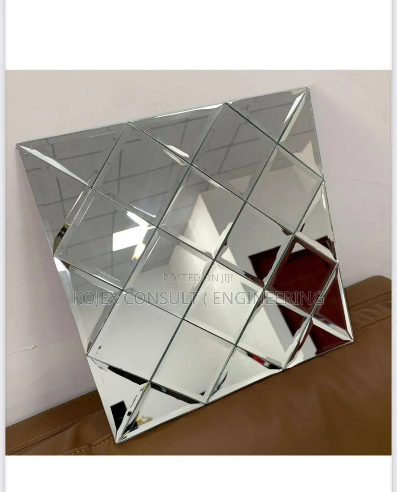 Mosaic Adhesive Wall Mirror Available Now.