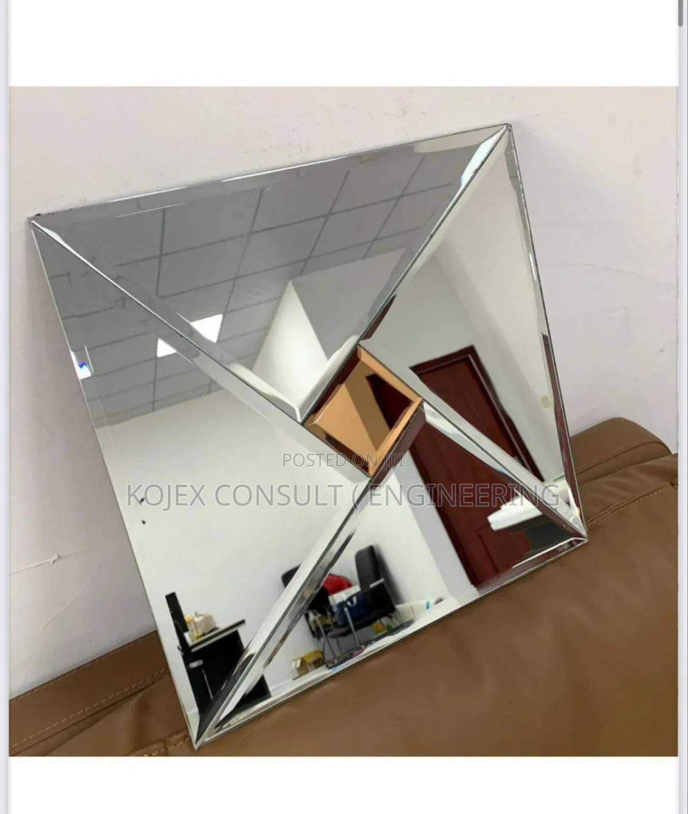Mosaic Adhesive Wall Mirror Available Now.