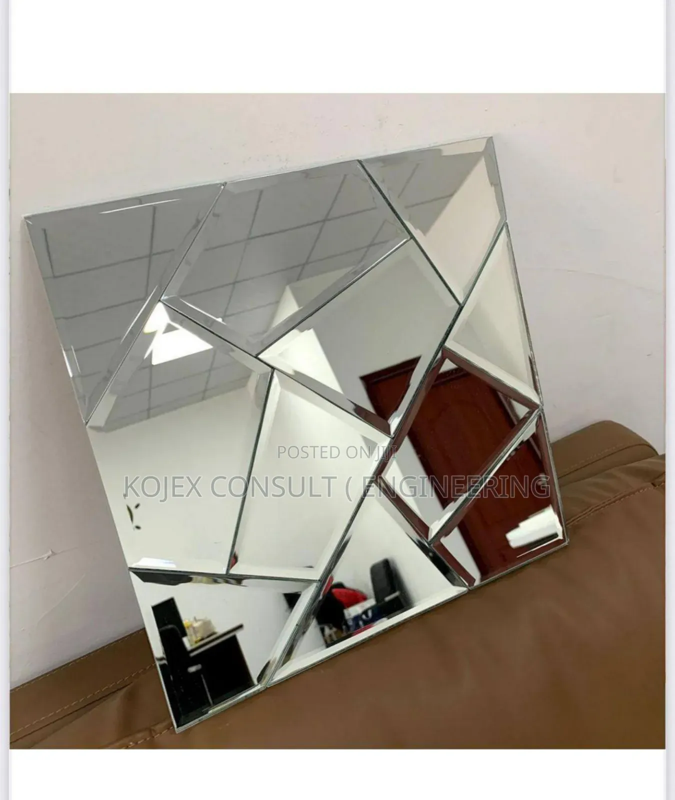 Mosaic Adhesive Wall Mirror Available Now.