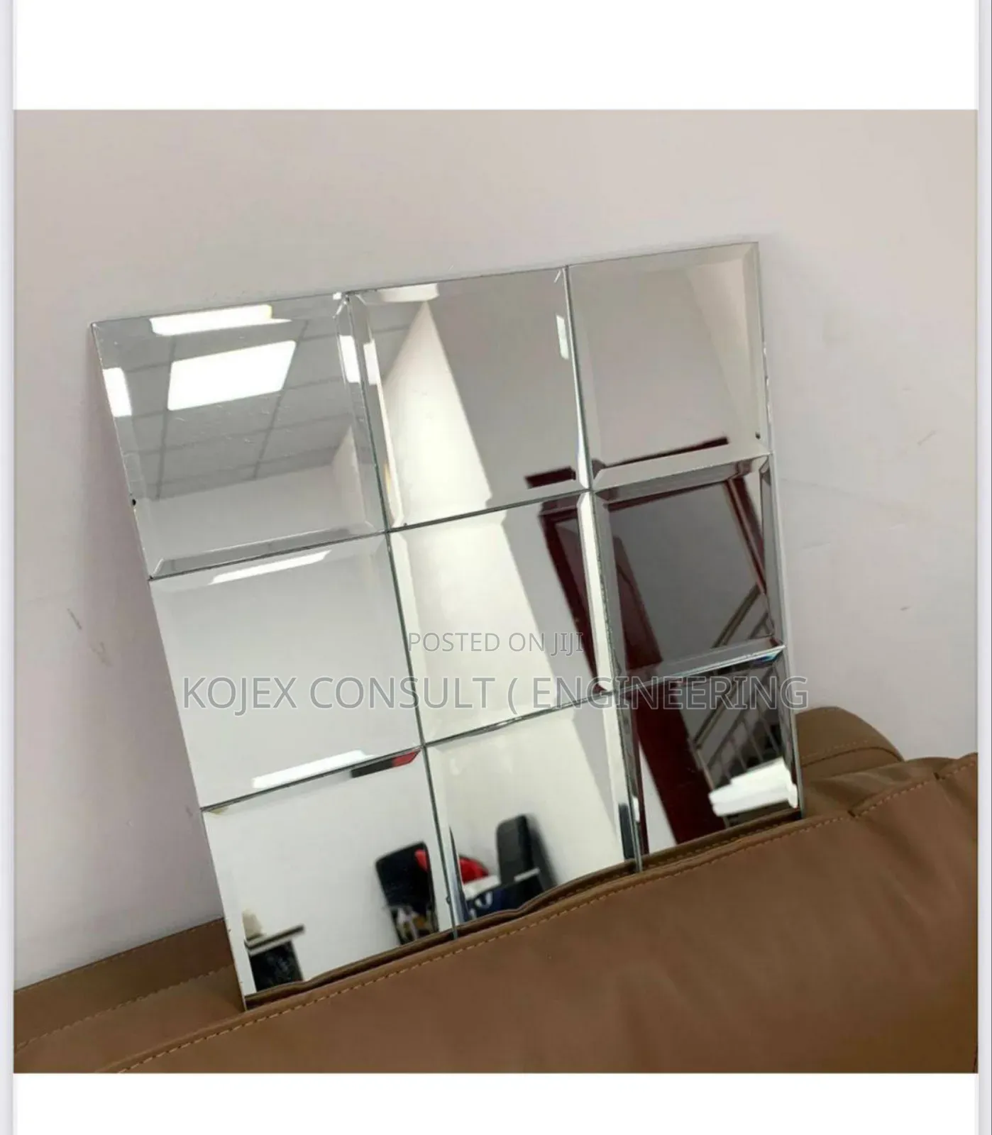 Mosaic Adhesive Wall Mirror Available Now.
