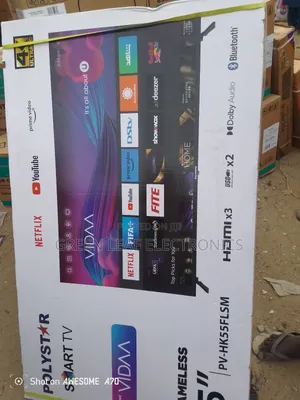 Polystar 55inches Smart Tv