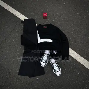 *Palace X Evisu Seagull Knit Black*