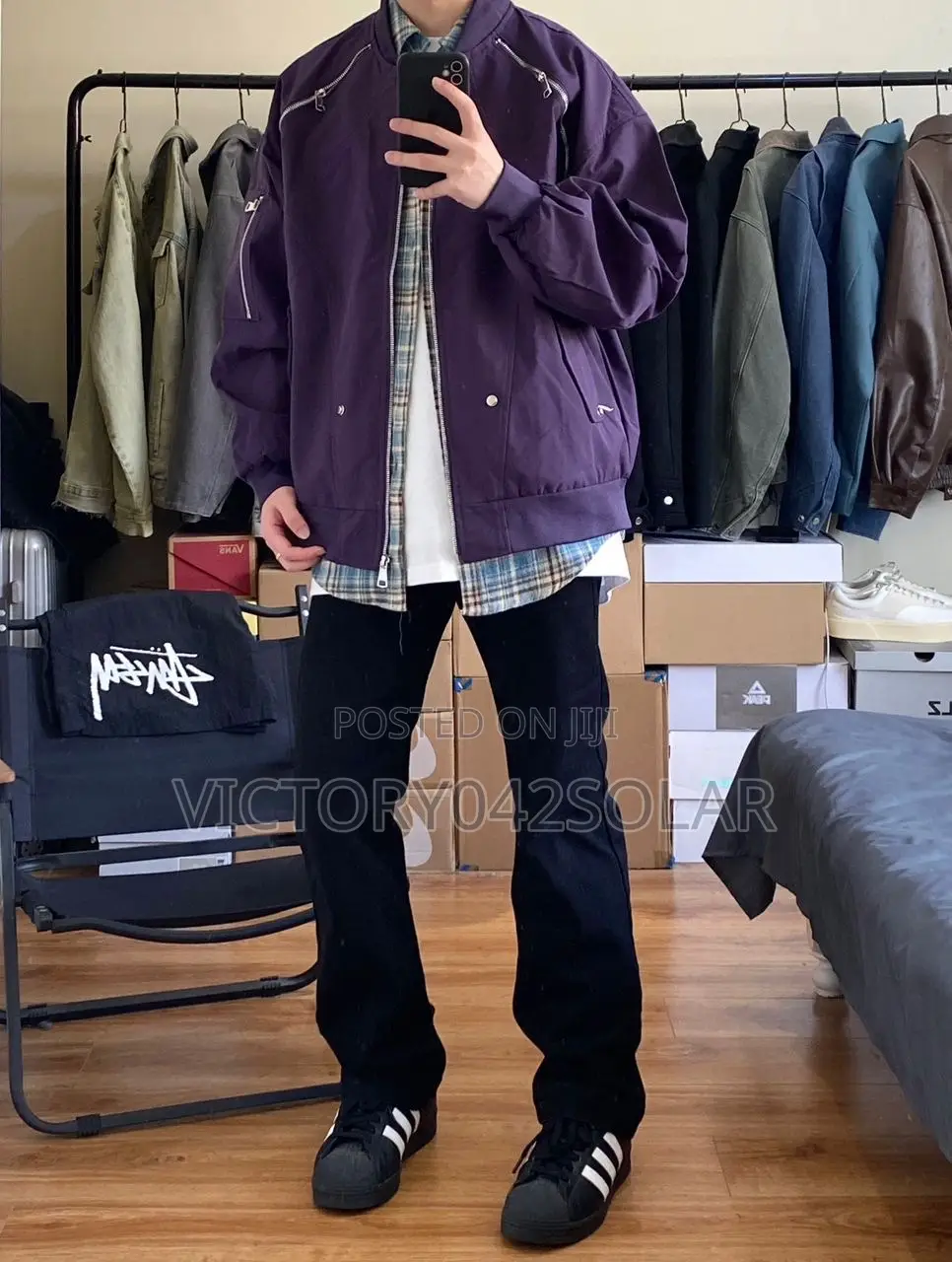 Harrington Bomber Hombre Bomber Jacket*