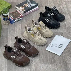 High Quality Gucci Rython Gg Interlocking Luxury Sneakers