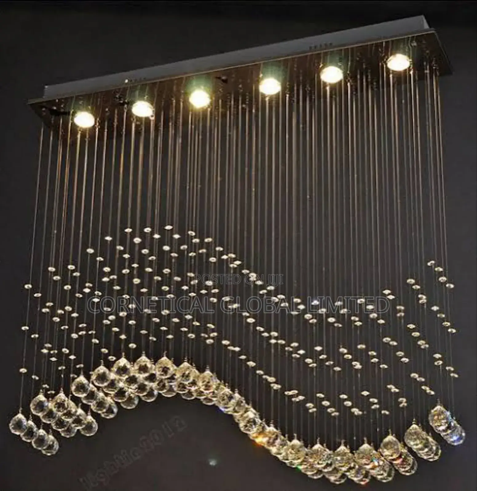 Modern Quality Luxury Crystal Led Drop Chandelier Light