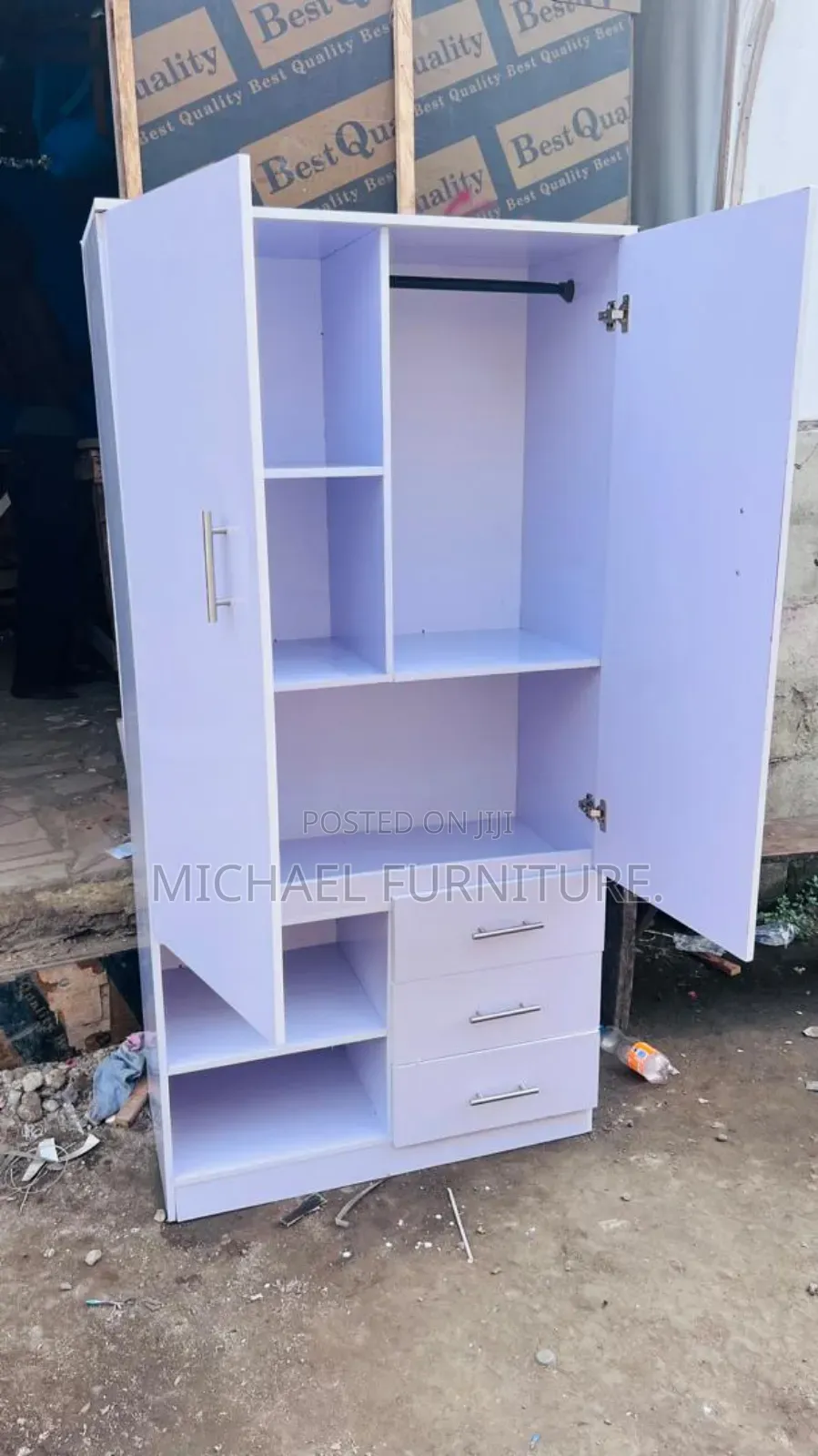 Orderly Crafted 3 by 6 Wardrobe